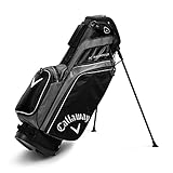 Callaway Golf X-Serie Standbag, Schwarz/Titan/Weiß