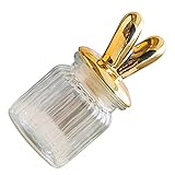 Ciieeo 3St Einmachglas Keksdose Flasche dekorative Bonbonschale LED-Schaumstoffstäbchen Bank lagercontainer glasdose Kanister für Teeblätter Glasgefäß mit Deckel Legierung