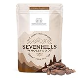 Sevenhills Wholefoods Bio-Rohkakaobohnen 500g zur Herstellung von Süßwaren, Desserts, heißen Schokoladengetränken