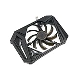 BDAKQJV Grafikkarte 85 mm TH1012S2H-PAA01 GPU-Kühler-Kühlkörper-Ersatz, kompatibel mit PNY RTX 2060 XLR8 GTX 1660 Ti 1650 Super Graphics Grafikkarte(Plastic case Fan)