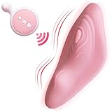 Wearable Butterfly Vibratoren für Sie mit Fernbedienung, Tragbarer Klitorisstimulator Leise, Auflegevibrator für Sie Stimulation der Klitoris, Sexspielzeug für Frauen und Paare, Panty Pleasure