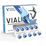 VIALIS x 10 Kapseln – Natürliches Präparat für sofortige und langanhaltende Wirkung – Extra Stark – Hochdosiert mit Ginseng, Maca, Tribulus Terrestris und Ingwer