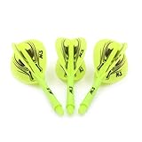 CUESOUL ROST Integrated Dartpfeile Schäfte Shafts and Darts Flights Pear-Teardrop Shape,Set of 3 pcs Drachen Pattern(CSAK-53SDLT)