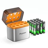 AAA Akkus Wiederaufladbar mit Ladegerät 16er-Pack,Akku-Ladegerät AA/AAA für Lithium/NiMH,Aufladbare Batterien AAA NiMH 1.2V 1100mAh,Akku AAA für Gigaset Telefon,Spielzeug,Walkie Talkie,Kamera