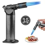 Küchenbrenner, Butan-Fackel, Flambierbrenner, Bunsenbrenner Küche, Kochbrenner Für Camping, Backen, Kulinarisches Löten, Schweißen, Grillen, Einstellbarer Flamme (Gas Nicht Enthalten)