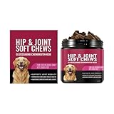 Hüft- und Gelenkpflege für Hunde: Fortschrittliche unterstützende Ernährung, Gelenkergänzung für Hunde, Flexibilitätsformel für Haustiere | Vitaminkomplex zur Unterstützung der Art