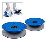 OPTP Dynamic Duo Balance & Stability Trainer (Paar) - Gleichgewichtstraining Set für Bauchkraft, Fuß- und Knöchelstärkung, Verletzungserholung,