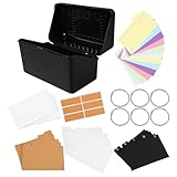DIYEAH 1 Set Karteikartenhalter Set Schilder Markenetiketten Winkelhalterung Etikettenorganizer Zubehör Etiketten Produktionsbedarf Anhänger Antikollisionsband Universalschalter