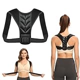 SUMCNU RüCken Geradehalter Haltungskorrektur RüCken Damen Herren Haltungstrainer Geeignet Zur UnterstüTzung Von Schulter, Nacken Und, Beugt Vor Und Lindert RüCkenschmerzen GrößE L