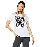 Rip Curl Sol Seeker Standard Tee, Weiß/Schwarz, Klein