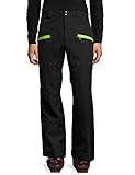 Ultrasport Herren Professional-Inuit 3 In 1 Skihose, Schwarz/Grün, L