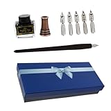 SHINEOFI 1 Satz Tauch Stift Box Kalligraphiestift Geschäftsgeschenk Unterschriften Stift Dip-pen-kit Füllfederhalter-kit Tauchstift-kit Tinte Für Füllfederhalter Plastik