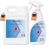 NEU Biozidfreie Milben Abwehr 2,5L – Mittel für Hausstaubmilben abwehren – Milbenspray für Matratzen – Fleckenfrei – Milben Spray INSIGO