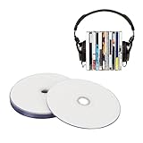DVD Rohlinge, DVD R Blank Disc, 4.7GB 16X Hochgeschwindigkeits-CD-Rohling für PC, vielseitig einsetzbare beschreibbare Disc für Musik, Videos und Fotos (MokernalikmQD-11)