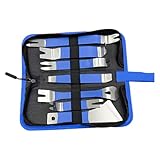 Dewireaey Verdeckleisten Abzieher - 7-teiliges Werkzeug Set Für Kfz-Innenraum Und Türverkleidungen - Rutschfeste Demontagehilfe Austausch Montage Fahrzeug