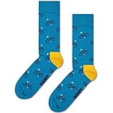 Happy Socks Bike Sock Fahrrad Socke 36-40, Blau