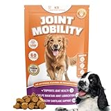 K9 Laboratories Joint Mobility | Gelenk-Chews für Hunde | Gelenk Hunde-Leckerlis mit Kollagen II, Glucosamin, MSM, Kurkuma & Grünlippmuschel | Natürliches Nahrungsergänzungsmittel