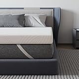 Avenco Topper 180x200cm H3/H4 aus 7,5 cm Höhe Kaltschaumkern,Topper mit Abnehmbarem und Waschbarem Bezug, Atmungsaktiver und Bequemer Matratzentopper für Boxspringbett und Unbequeme Betten Schlafsofa