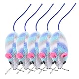 BESPORTBLE 5St ausgestopftes Katzenspielzeug Tunnelbett für Katzen Kätzchen Katze Mäuse Tiere Katzen cat Toys Katzenspielzeug Indoor-Katzen-Mäuse- Plüsch