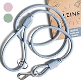 ne&no® Hundeleine 1,5 m Loft Design | schmutz- & wasserfest | Führleine für Hunde | Hundeleine | Leine Hund | Dog Leash | Hundeleine blau