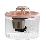 Katzen Trinkbrunnen 1200ml | Hunde Wasserspender - Leiser Spender Trinknapf Für Schlafzimmer Wohnung Zuhause Innenbereich Küche Spielbereich