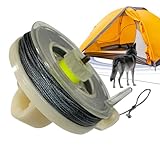 Abreißdraht für Alarmanlage | 25 m langes Sicherheitskabel für Frühwarnung, Camping, Wandern, Abenteuer, Training,