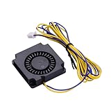 Gebläseventilator, 3D-Drucker-Gebläseventilator 2 Stück, 24 V mit 120 cm Kabellänge für 3D-Drucker (Gleichstrom 12 V, 0,12 A)