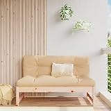 LLEZKBR Möbelstück-Mittelsofa 120x80 cm Massivholz Kiefer
