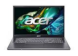 Acer Aspire 5 (A517-58GM-72LE) Laptop | 17,3' FHD IPS Display | Intel Core i7-1355U | 16 GB RAM | 1 TB SSD | NVIDIA Geforce RTX 2050 | Windows 11 | QWERTZ Tastatur | grau