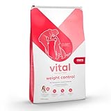 MERAVITAL Weight Control (3kg), Hundetrockenfutter, Diätfutter für Hunde jeder Größe, zur Gewichtsreduktion & Erhalt des Idealgewichts
