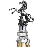 Flaschen Ausgießer für Alkohol, Pferdekopf Ausgießer Für Spirituosenflaschen, Bartending Zubehör Getränkespender für Männer Väter Restaurant Bar Haus Party Cocktail Geburtstag