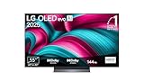 LG OLED55C5ELB TV 55 Zoll (139 cm) 4K OLED evo AI TV (α9 Gen8 4K AI Prozessor, webOS 25, 120Hz (VRR bis zu 144Hz)) [Modelljahr 2025]