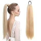 1 Stück Zopf Extensions Ponytail Extensions Zopf 60 Cm Lang, Glatter Pferdeschwanz Haarverlängerung Zopf Für Damen Mädchen Täglicher Gebrauch Und Spezielle Anlässe
