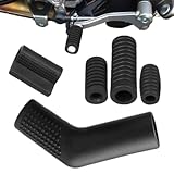 5 x Bremshebelabdeckung – rutschfeste Pedalabdeckungen | Motorradzubehör | Schalthebel-Schuhschutz | Multifunktionaler Schalthebelsocken-Schuhschutz für Dirt Bikes ATV, flexibel