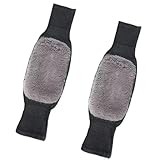 PLCPDM Männer Frauen Dicke Wolle Bein Wärmer Winter Warm Warmer Kaschmer Aus Windschutzknee Leggings Ski Fahrrad Beinhülle Kniewärmer