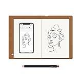 HUION Note X10 Zeichentablett für Laptop, digital, 2-in-1, kabelloses Bluetooth-Notizbuch, elektronischer Notizblock für Notizen, Digitale Kunst und Meetings