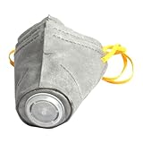 Hunde-Luftfilter-Maulkorb – verstellbare Atemschutzmaske für Hunde, 3 x, wiederverwendbarer Luftfilter, Anti-Staub, atmungsaktiv, schützende Mundabdeckungen, filtert effektiv Luftverschmutzung