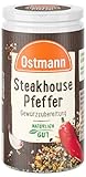Ostmann Gewürze - Steakhouse Pfeffer Gewürzzubereitung | Mit Pfeffer, Paprika und Knoblauch | 50 g in der Streudose