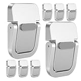 Sewroro Selbstklebende Unsichtbare Tastaturerhöhung Kompakter Transparenter Laptop Ständer aus Metall Ergonomische Schreibtischerhöhung für Notebook Tablet rutschfest Luftzirkulierend