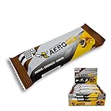 AEROBEE Energy Bar - Erdnuss & Kakao 12x50g - 100% Natürlicher Energie Riegel aus Honig – Energy Bar Laufen, Rennrad Nahrung, Triathlon Riegel – Einzigartig im Geschmack (Erdnuss & Kakao)