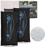CEWROM Luftentfeuchter Auto, Auto Entfeuchter Kissen 2 x 1000 g, Feuchtigkeitskissen für Auto, Wiederverwendbar, Gegen Beschlagene Autoscheiben, Auto Winter Zubehör für Garage, Bad, Kleiderschrank