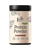 KoRo - Vegan Protein Powder Smooth Chocolate 300 g - Aus Reis-, Erbsen- und Sojaprotein - Cremig-süß im Geschmack - Proteinreich