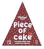 Ridley's Kartenspiel: Piece of Cake - Für 2-4 Spieler ab 6 Jahren - Kartenziehung, Handmanagement, Take-That - In Kuchenscheiben-ähnlicher Verpackung