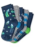 Schiesser Jungen Kinder Kids Größe 19 Bis 34 Strümpfe Socken - 5er PACK, Sortiert 1_173261, 31-34 EU