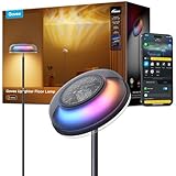 Govee Stehlampe Wohnzimmer Deckenfluter Wellenbeleuchtung RGBICWW, Dreizonenbeleuchtung Stehlampe, 80+ SzenenModi, 2700-6500k, 1000LM, Kompatibel mit Matter und Alexa, für Wohnzimmer, Schlafzimmer