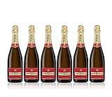 Piper Heidsieck 6er Set Cuvee Brut Champagner 6x 0,75l (12% Vol) Champagner- [Enthält Sulfite]