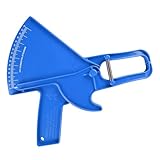 Professionelles Körperfettmessgerät | 27,5 cm Fettmesszange | Fettmessschieber mit 0–80 mm Skala & stabilem Drucksystem für genaue Analyse | Körperfettzange zur Fitnesskontrolle Zuhause Sport & Gesun