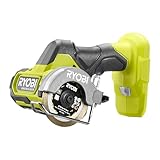 RYOBI 18 V ONE Brushless Akku-Trennsäge RCT18BL-0, 76 mm Scheibendurchmesser, Kompakt und einhändig bedienbar, LED-Beleuchtung, G5 GripZone, ohne Akku und Ladegerät