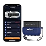 Anluomania OBD2 Diagnosegerät Auto, KFZ Auslesegerät Mit OBD2-Funktionen, Auto Diagnose Scanner, Bluetooth 5.4/BLE-Verbindung &10 Sprachen, Auto Scanner Code Leser für iOS Android, Auto Diagnosegerät