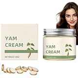 Yam Creme für trockene Haut,Tägliche feuchtigkeitsspendende Nachtcreme Hautpflege für Frauen,Nährreiche Körpercremes für Frauen,Hautfeuchtigkeitscreme geeignet für alle Hauttypen (1)